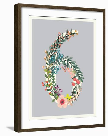 Number 6-Kindred Sol Collective-Framed Art Print