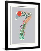 Number 7-Kindred Sol Collective-Framed Art Print