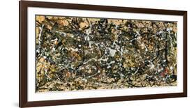 Number 8, 1949-Jackson Pollock-Framed Art Print
