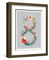 Number 8-Kindred Sol Collective-Framed Art Print