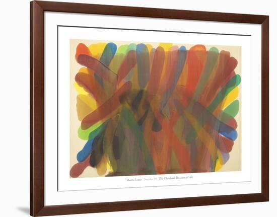 Number 99, 1959-1960-Morris Louis-Framed Art Print