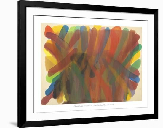 Number 99, 1959-1960-Morris Louis-Framed Art Print