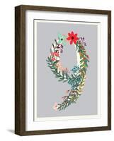 Number 9-Kindred Sol Collective-Framed Art Print