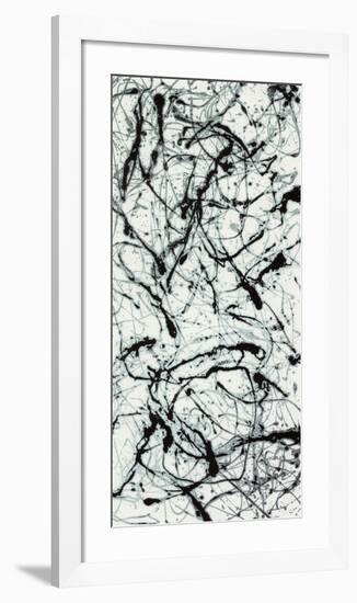 Number II A-Jackson Pollock-Framed Serigraph