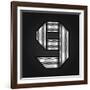 Number Metal Chrome Ribbon - 9 - Nine-Ecelop-Framed Art Print