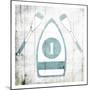 Number One Boat Toned Down-Jace Grey-Mounted Art Print