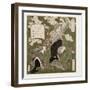 Number One: Liu Bei, 1823-25-Yashima Gakutei-Framed Giclee Print