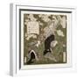 Number One: Liu Bei, 1823-25-Yashima Gakutei-Framed Giclee Print