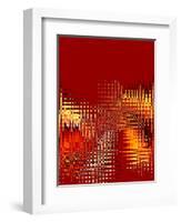 Number One Red-Ruth Palmer-Framed Art Print