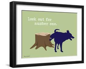 Number One-Dog is Good-Framed Art Print