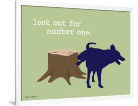 Number One-Dog is Good-Framed Art Print