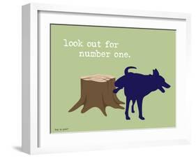 Number One-Dog is Good-Framed Art Print