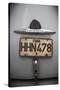 Number Plate of Classic 50s Car, Havana, Cuba-Jon Arnold-Stretched Canvas
