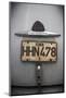 Number Plate of Classic 50s Car, Havana, Cuba-Jon Arnold-Mounted Photographic Print