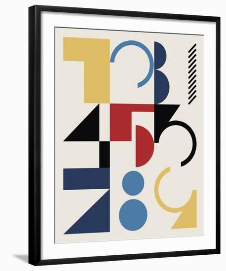 Number Play-Tom Frazier-Framed Giclee Print