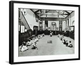 Number Work, Southfields Infants School, Wandsworth, London, 1907-null-Framed Photographic Print