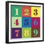 Numbercolors-Ali Lynne-Framed Giclee Print