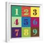 Numbercolors-Ali Lynne-Framed Giclee Print