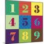 Numbercolors-Ali Lynne-Mounted Giclee Print