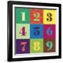 Numbercolors-Ali Lynne-Framed Giclee Print