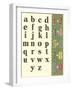 Numbers and Letters-null-Framed Art Print