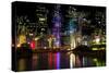 Numbers Collection - Shanghai Night-Philippe Hugonnard-Stretched Canvas