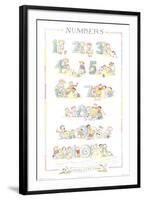 Numbers-Charlotte Voake-Framed Art Print