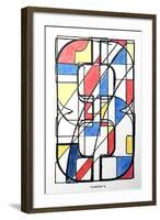 NUMBERS-JAMES MARTIN-Framed Art Print