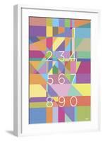 Numbers-Yoni Alter-Framed Giclee Print