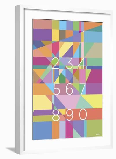 Numbers-Yoni Alter-Framed Giclee Print