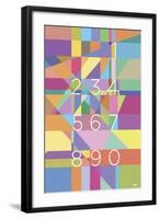 Numbers-Yoni Alter-Framed Giclee Print