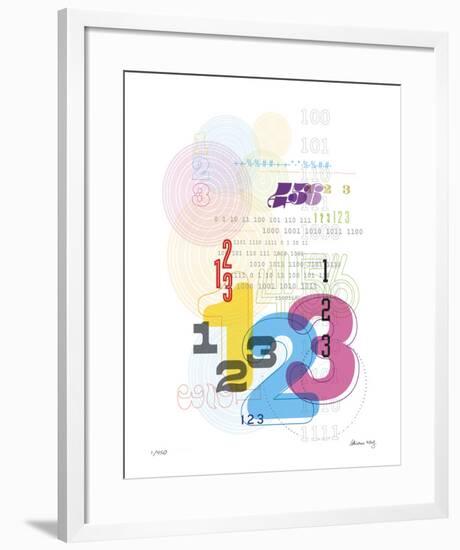 Numerology-Adrienne Wong-Framed Giclee Print