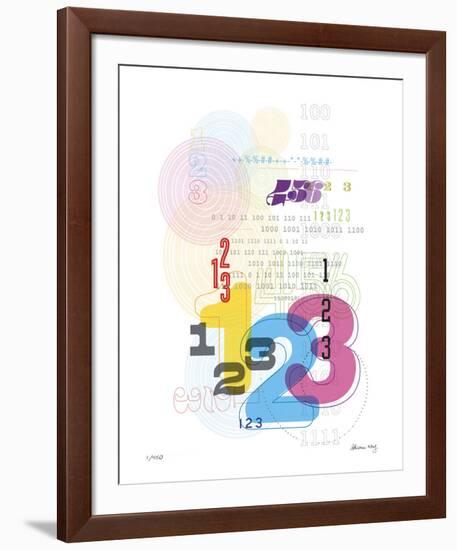 Numerology-Adrienne Wong-Framed Giclee Print