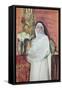 Nun in an Interior-Joaquin Sorolla y Bastida-Framed Stretched Canvas