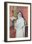 Nun in an Interior-Joaquin Sorolla y Bastida-Framed Giclee Print