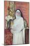 Nun in an Interior-Joaquin Sorolla y Bastida-Mounted Giclee Print