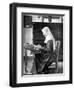 Nun Making Lace, Bruges, Belgium, 1936-Donald Mcleish-Framed Giclee Print