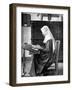 Nun Making Lace, Bruges, Belgium, 1936-Donald Mcleish-Framed Giclee Print