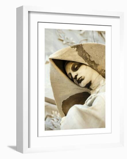 Nun Watching Over-Charles Glover-Framed Giclee Print