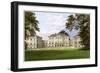 Nuneham Park, Oxfordshire, Home of the Harcourt Family, C1880-Benjamin Fawcett-Framed Giclee Print