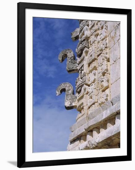 Nunnery Quadrangle at Mayan Site of Uxmal, Yucatan, Mexico, Central America-Robert Harding-Framed Photographic Print