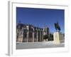 Nuno Alvares Pereira Statue, Battle of Ajubarrota Victor in 1385, at Batalha Abbey, UNESCO World He-Stuart Forster-Framed Photographic Print