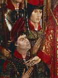 St Vincent Surrounded by Highest Echelons of State, Detail from St Vincent Panels, Circa 1460-Nuno Goncalves-Giclee Print