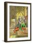 Nuns Caring for Robin Hood-null-Framed Art Print