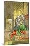 Nuns Caring for Robin Hood-null-Mounted Art Print