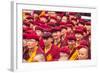 Nuns, Hemis Monastery, Indus Valley, Ladakh, India-Peter Adams-Framed Photographic Print