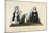 Nuns of the Order of St Bernard and St Francis-null-Mounted Giclee Print