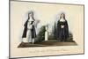 Nuns of the Order of St Bernard and St Francis-null-Mounted Premium Giclee Print