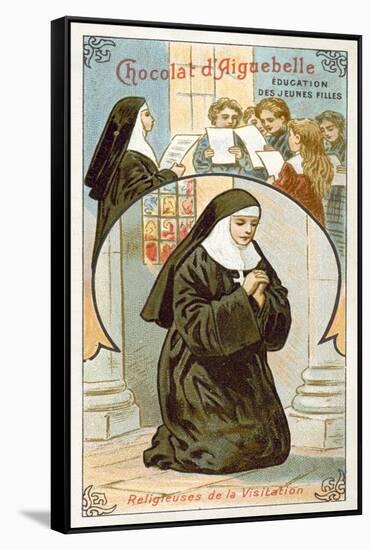 Nuns of the Order of the Visitation of Holy Mary-null-Framed Stretched Canvas