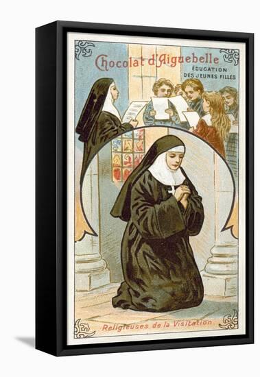 Nuns of the Order of the Visitation of Holy Mary-null-Framed Stretched Canvas